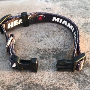 Winning Streak! MIAMI HEAT Authentic Small Dog Collar